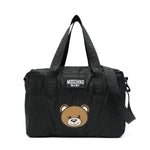 Moschino Kids Borsa Mamma Nera con Teddy