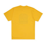 N°21 Kids T-shirt con Stampa Hamburger Gialla