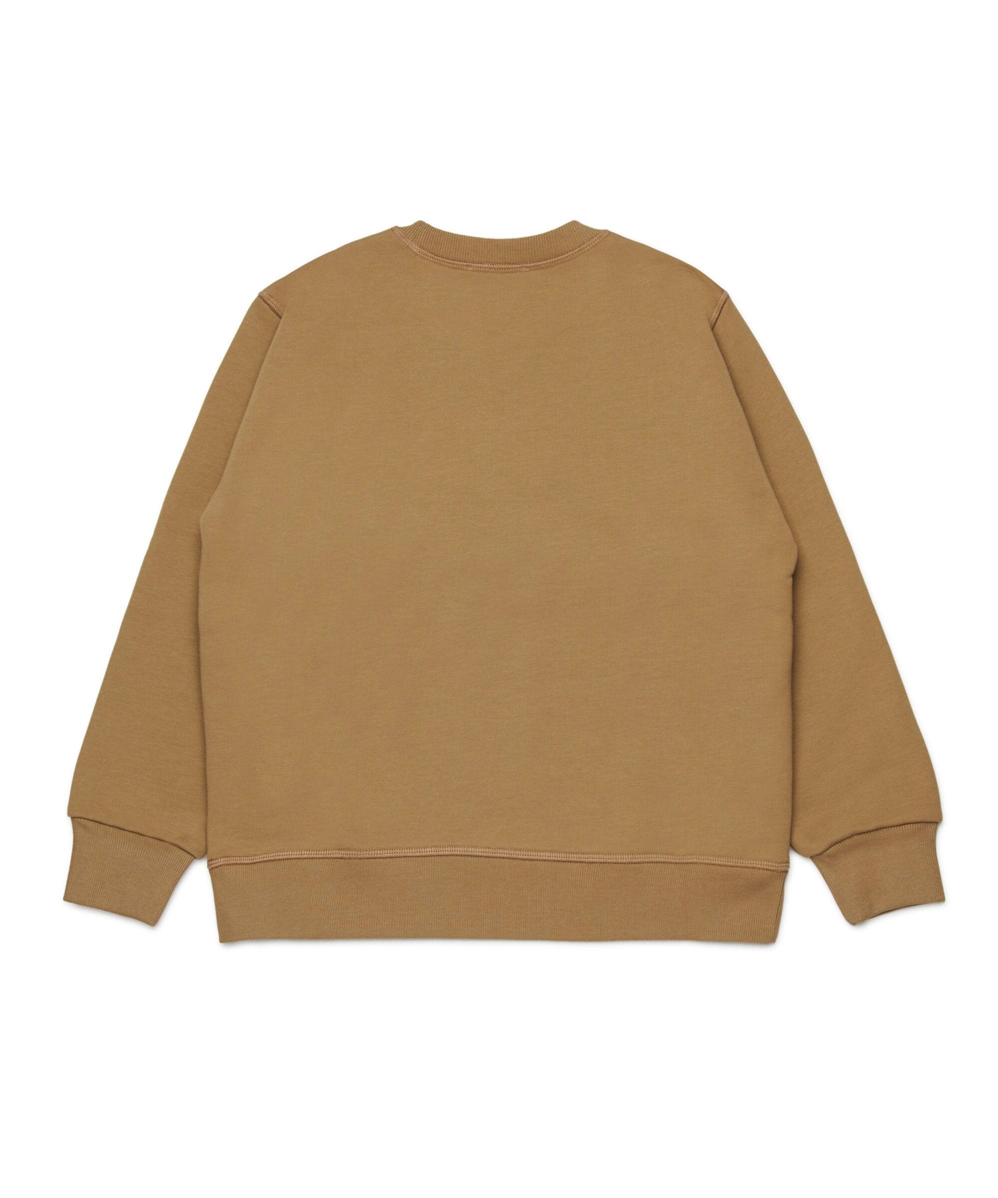Dsquared2 Kids Felpa Girocollo Beige ICON per Bambini