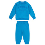 Iceberg Kids Completo Azzurro con Logo per Neonati