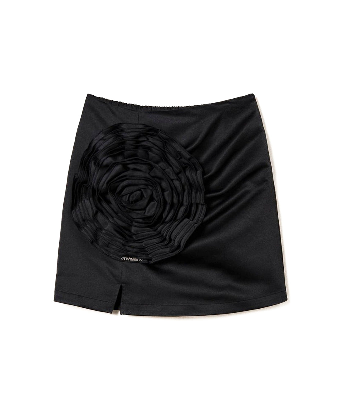 Twinset Kids Gonna Nera Corta in Duchesse (fronte)