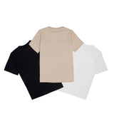 MM6 Maison Margiela Kids Tripack Tre T-Shirt in Cotone Unisex con Logo College per Bambini e Bambine