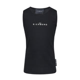 John Richmond Kids Canotta Nero con Logo per Bambini