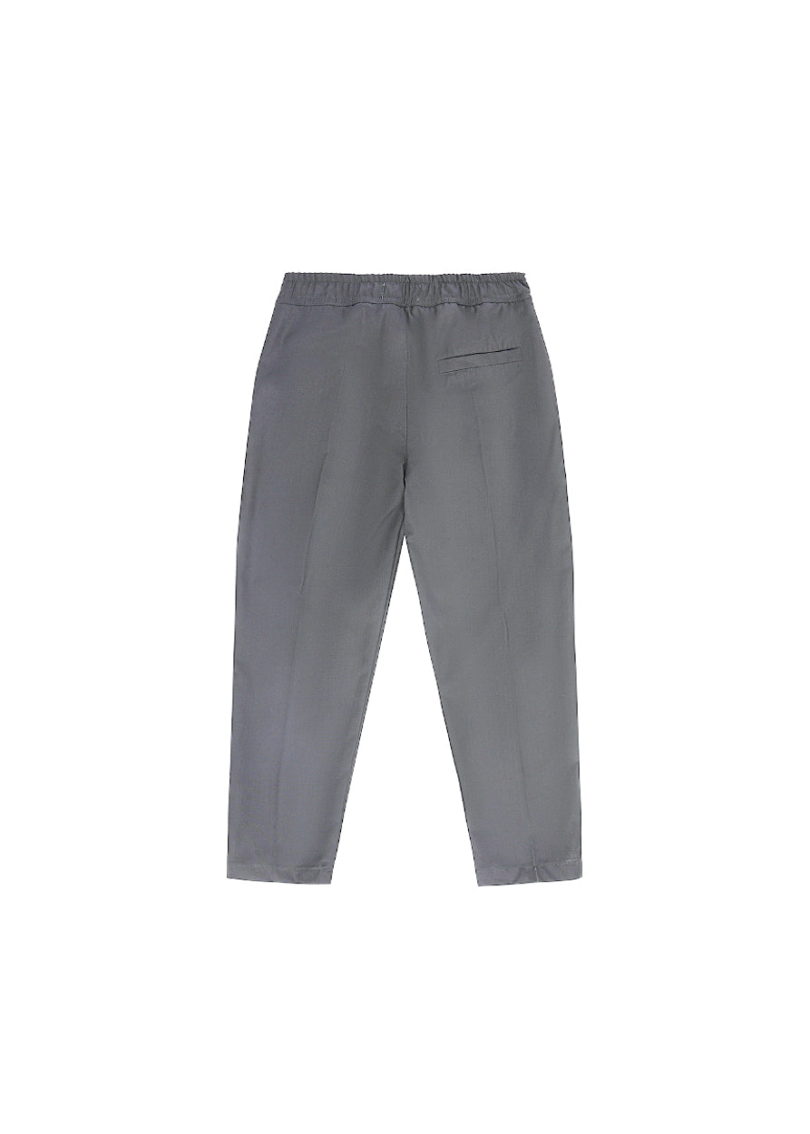 Iceberg Kids Pantaloni Grigi con Logo per Neonati