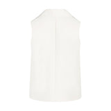 Odi Et Amo Gilet Panna per Bambine