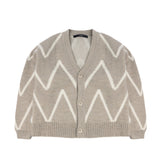 I'm Brian Kids Cardigan con Motivo Zig Zag per Bambini