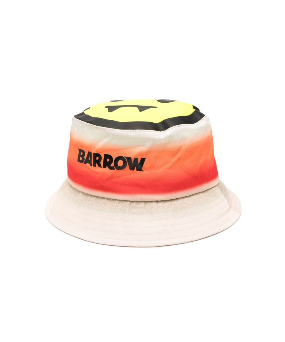 Barrow Kids Cappello Bucket Sabbia con Stampa Smile per Bambini