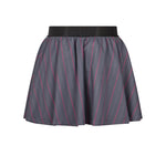 John Richmond Kids Gonna Grigia Gessata con Elastico Logato in Vita per Bambine