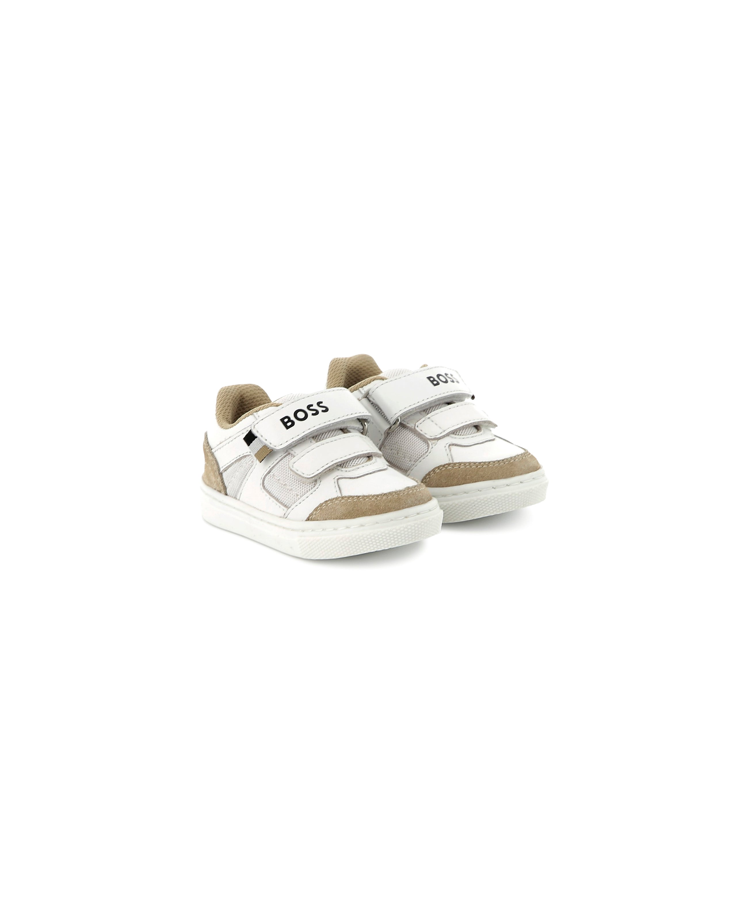 Boss Kids Scarpe Bianche/Beige per Neonati