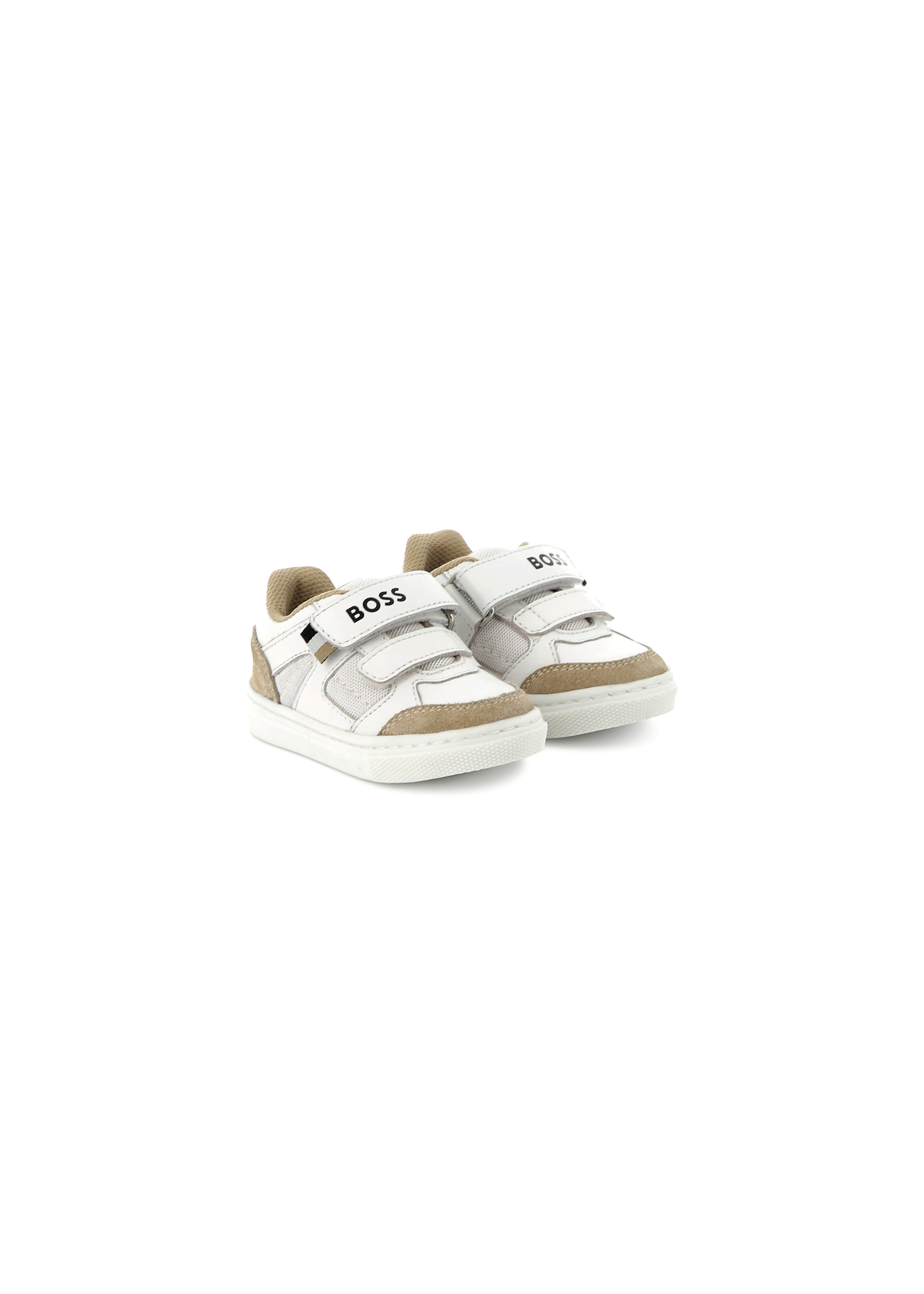 Boss Kids Scarpe Bianche/Beige per Neonati