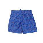 EffeK Costume Boxer Fantasia Turtles Blu per Neonati (retro)