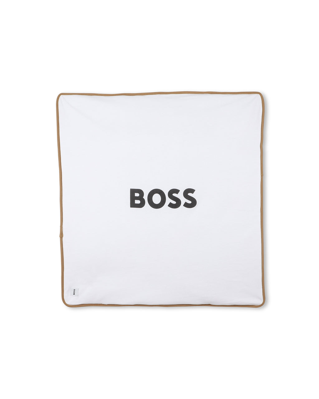Boss Kids Coperta Biscotto Reversibile con Design Logo