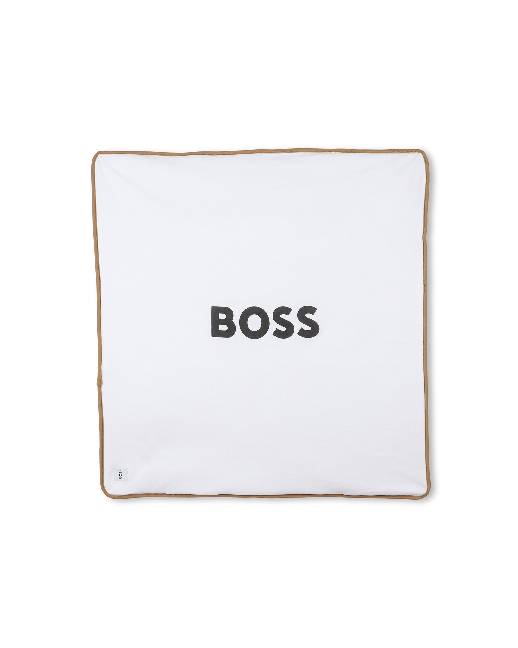 Boss Kids Coperta Biscotto Reversibile con Design Logo