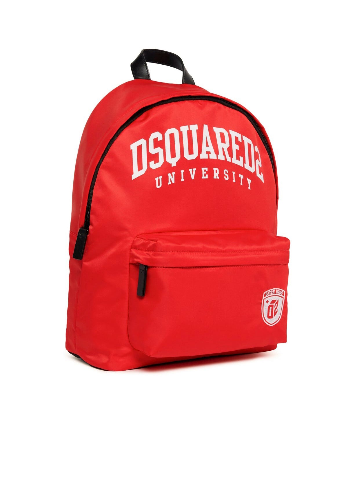 Dsquared2 Kids Zaino Rosso con Stampa per Bambini (dettaglio)