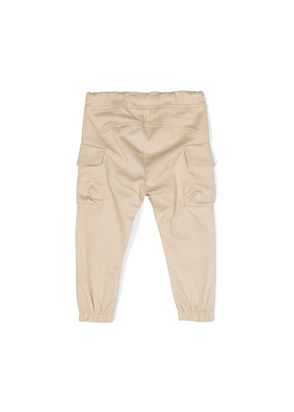 Calvin Klein Kids Pantaloni Beige Stile Cargo per Neonati (retro)