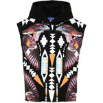 Marcelo Burlon County of Milan Felpa Smanicata Nero con Stampa per Bambini