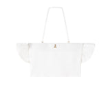 Patrizia Pepe Kids Top Bianco con Rouches per Bambine