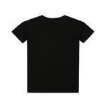 Iceberg Kids T-shirt Nera con Strass Logo per Bambine (retro)