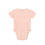 Moschino Kids Body Rosa con Stampa Logo Teddy per Neonate