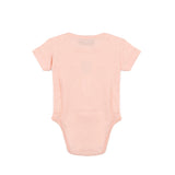 Moschino Kids Body Rosa con Stampa Logo Teddy per Neonate