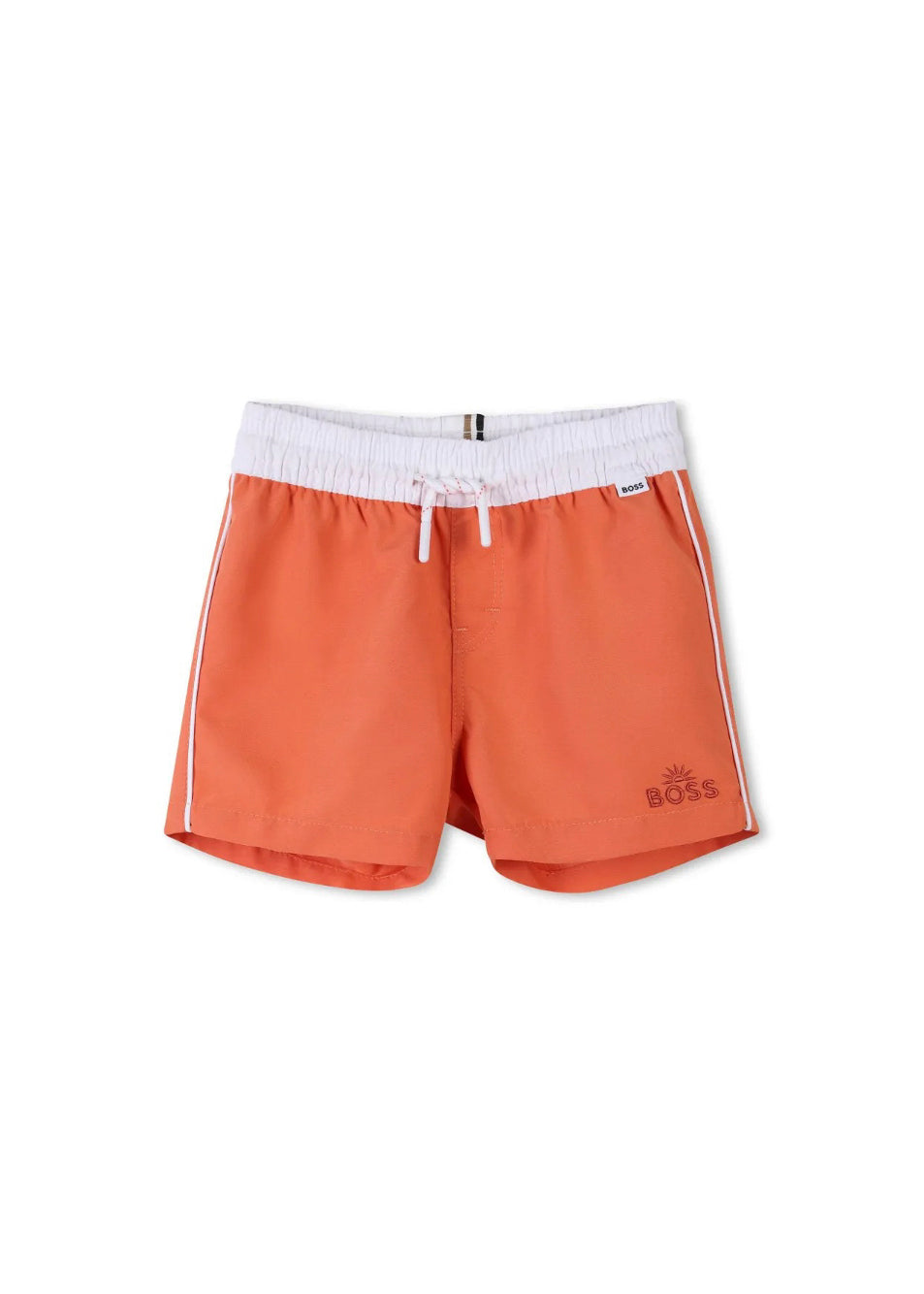 Boss Kids Costume Boxer Arancione per Neonati