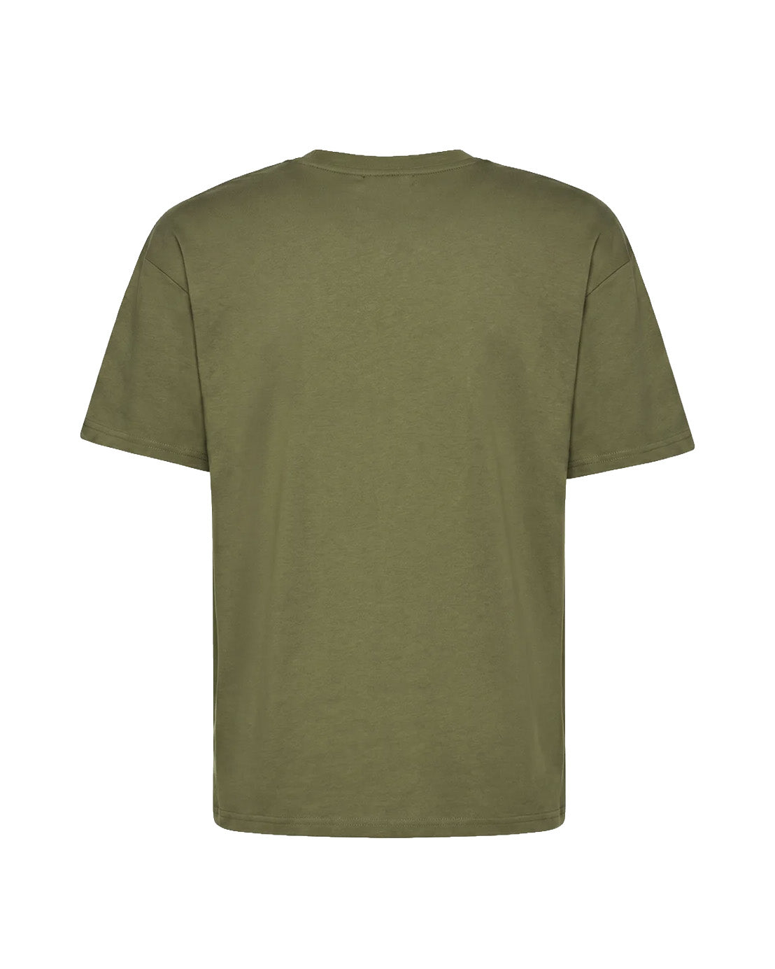 F**K Kids T-Shirt Verde Militare con Logo per Bambini
