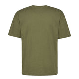 F**K Kids T-Shirt Verde Militare con Logo per Bambini