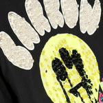Barrow Kids T-shirt Nera con Logo con Decorazione