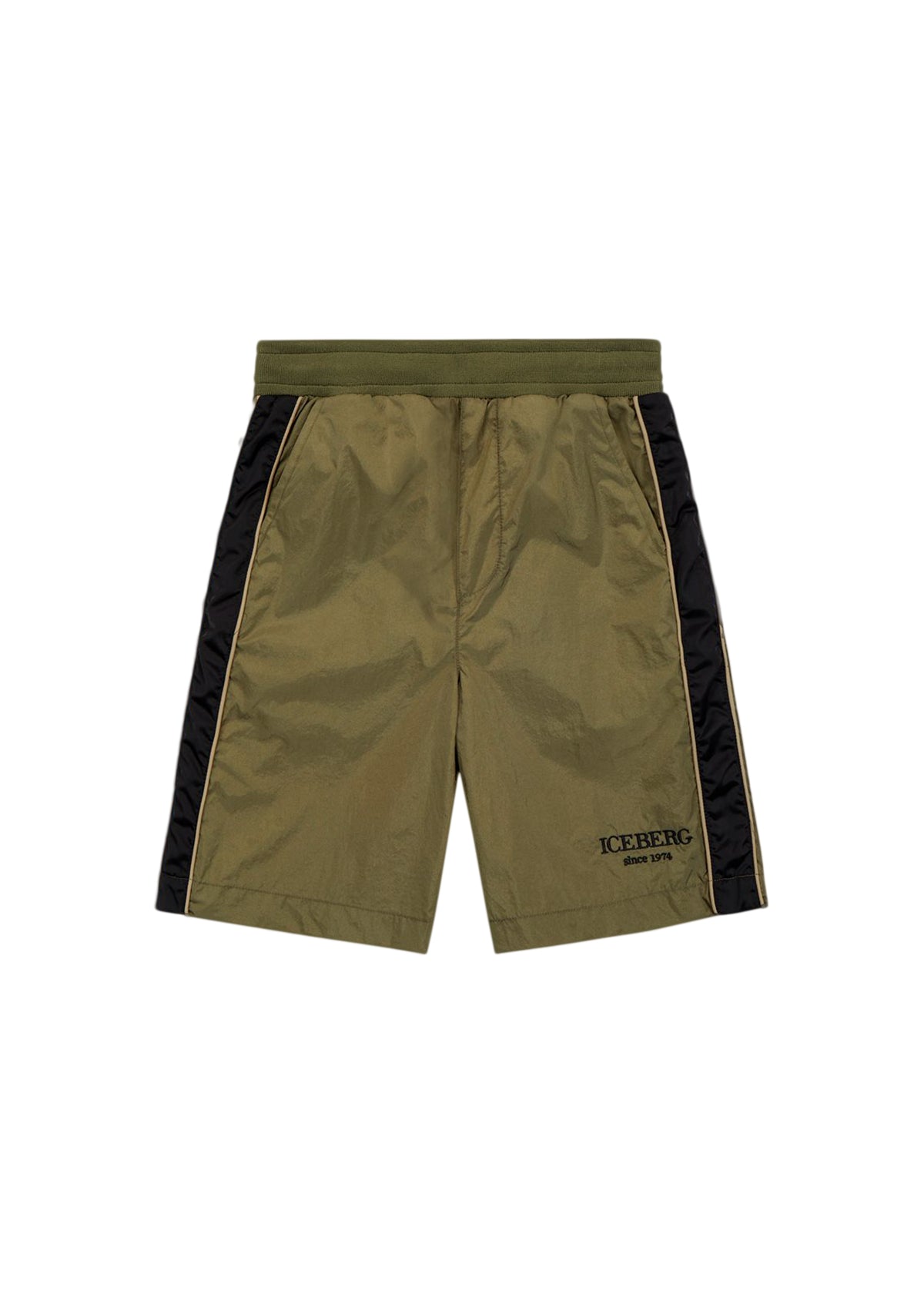 Iceberg Kids Bermuda Verde Militare per Bambini