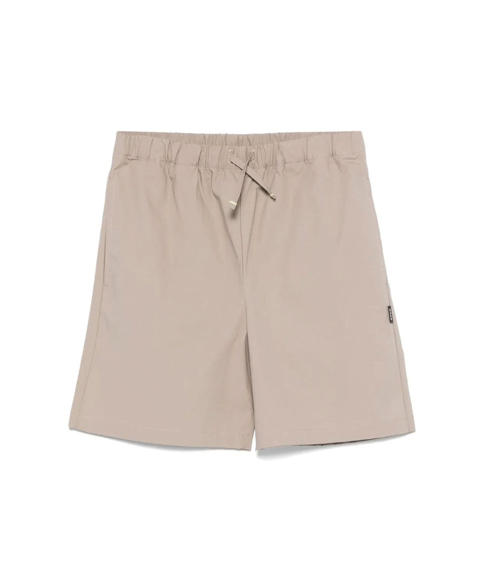 MSGM Kids Bermuda Parachute Beige per Bambini (fronte)