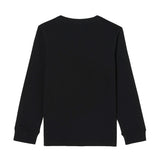 Lacoste Kids T-Shirt a Maniche Lunghe Nero con Logo Unisex