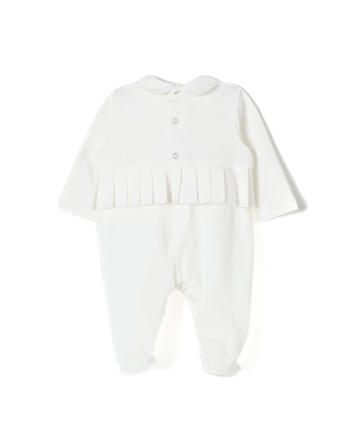 Elisabetta Franchi La Mia Bambina Completo Avorio per Neonate (retro)