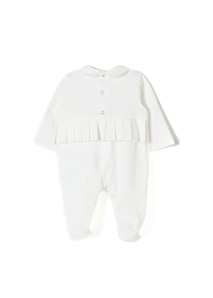 Elisabetta Franchi La Mia Bambina Completo Avorio per Neonate (retro)