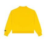 Moschino Kids Maglioncino Crop Giallo con Smile per Bambine (retro)