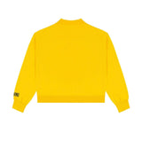 Moschino Kids Maglioncino Crop Giallo con Smile per Bambine (retro)