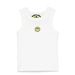 Barrow Kids Canotta Bianca con Smile per Bambine