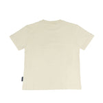 Palm Angels Kids T-Shirt Off-White con Logo Teddy per Bambini