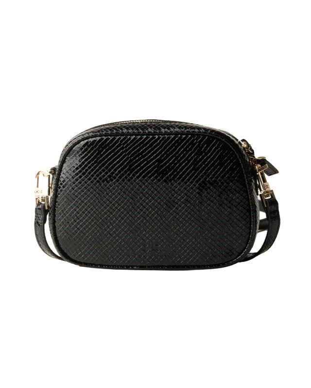 Elisabetta Franchi La Mia Bambina Borsa Nero con Logo per Bambine