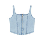 Patrizia Pepe Top in Denim per Bambine