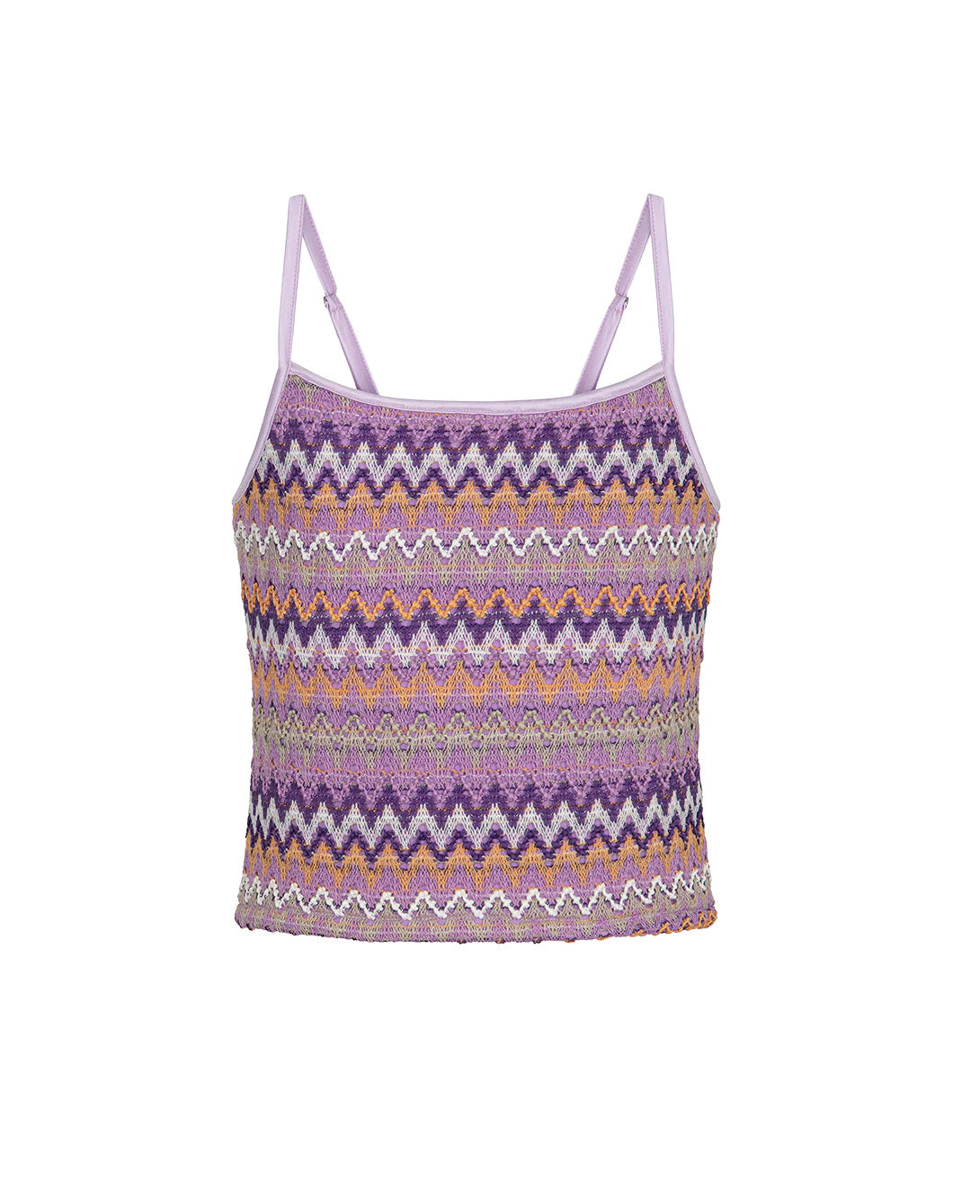 F**K Kids Canotta in Maglia Multicolor per Bambine