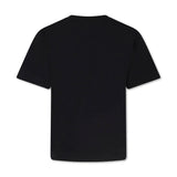 Moschino Kids T-Shirt Nera con Teddy Bear per Bambini (retro)