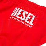 Diesel Kids Costume Rosso con Logo sul Retro per Neonati
