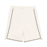 Palm Angels Kids Short Sabbia con Logo per Bambini