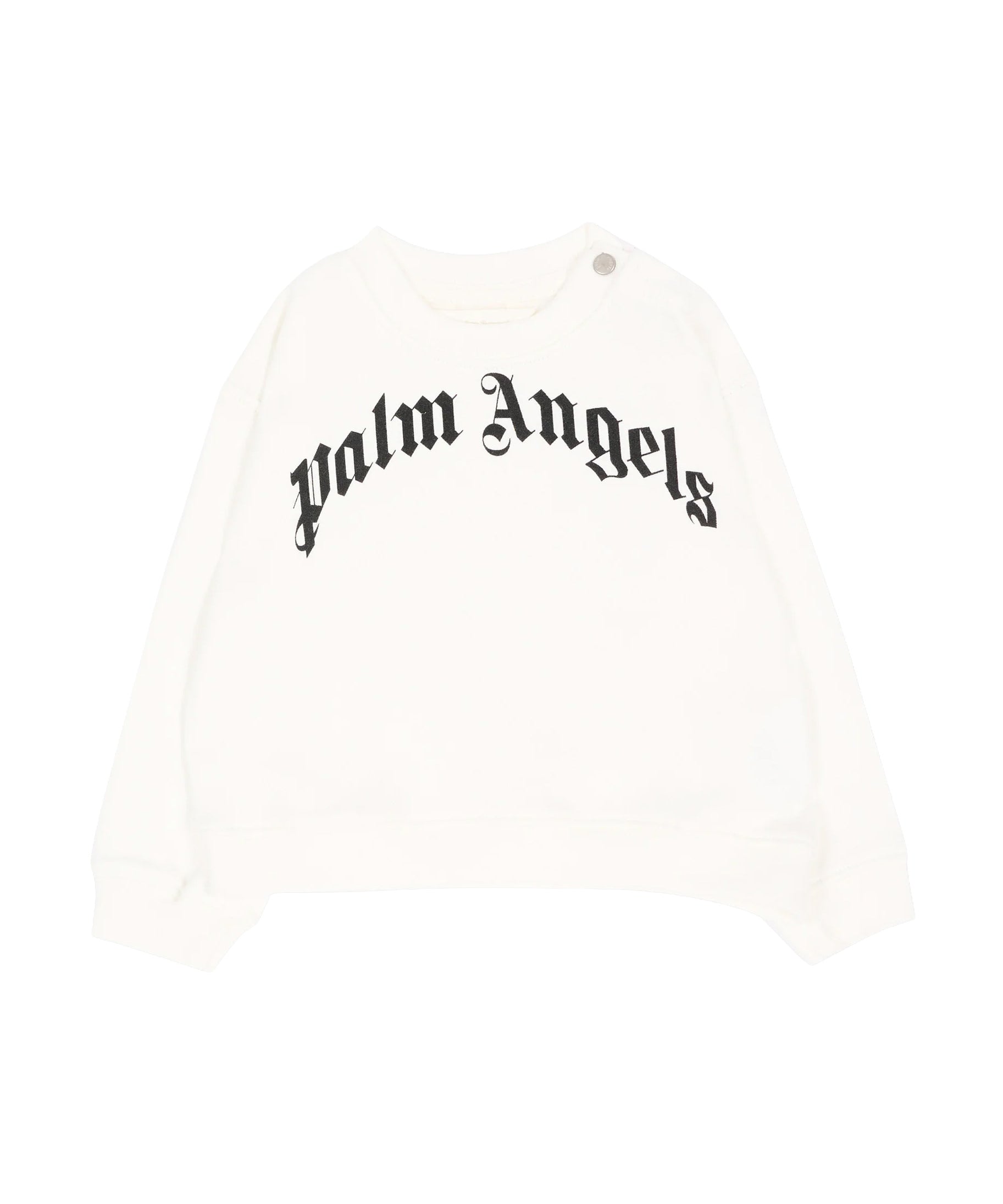 Palm Angels Kids Felpa Cocco con Logo Unisex