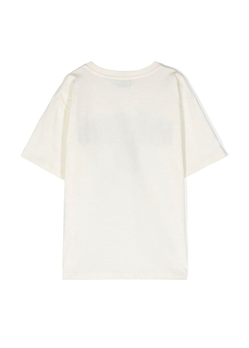 Moschino Kids T-shirt Bianca con Stampa Teddy Bear