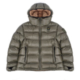 Blauer Kids Giubbino Verde con Cappuccio ANSEL JUNIOR per Bambini