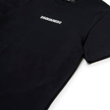 Dsquared2 Kids Black T-shirt with Logo