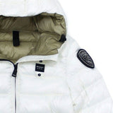 Blauer Kids Giubbino Bianco Charme junior per Bambine