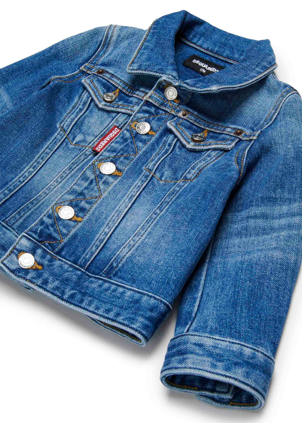 Dsquared2 Kids Giubbino Denim per Neonati