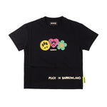 Barrow Kids T-Shirt Nero con Stampa per Bambine